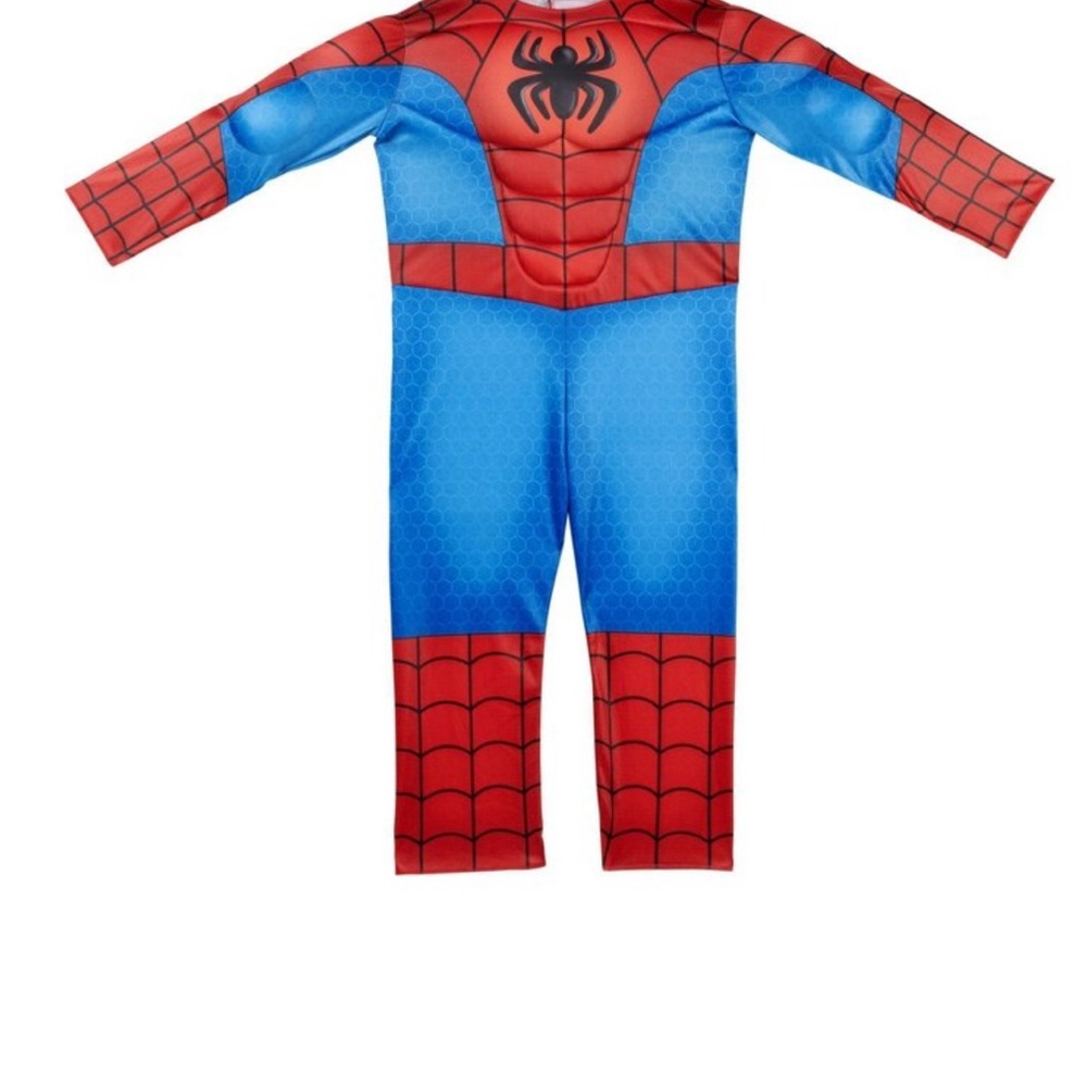 Kids Spider Superhero Costume - Red and Blue size 2-3T